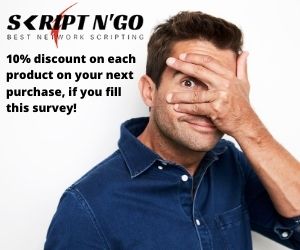 In reward of all your efforts in completing the survey below we provide a 10% discount coupon for all our products of your next purchase.
